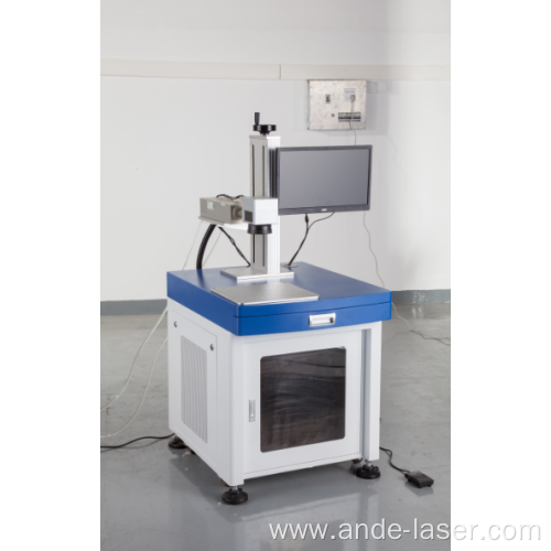 desktop UV laser marking machine engraving glass